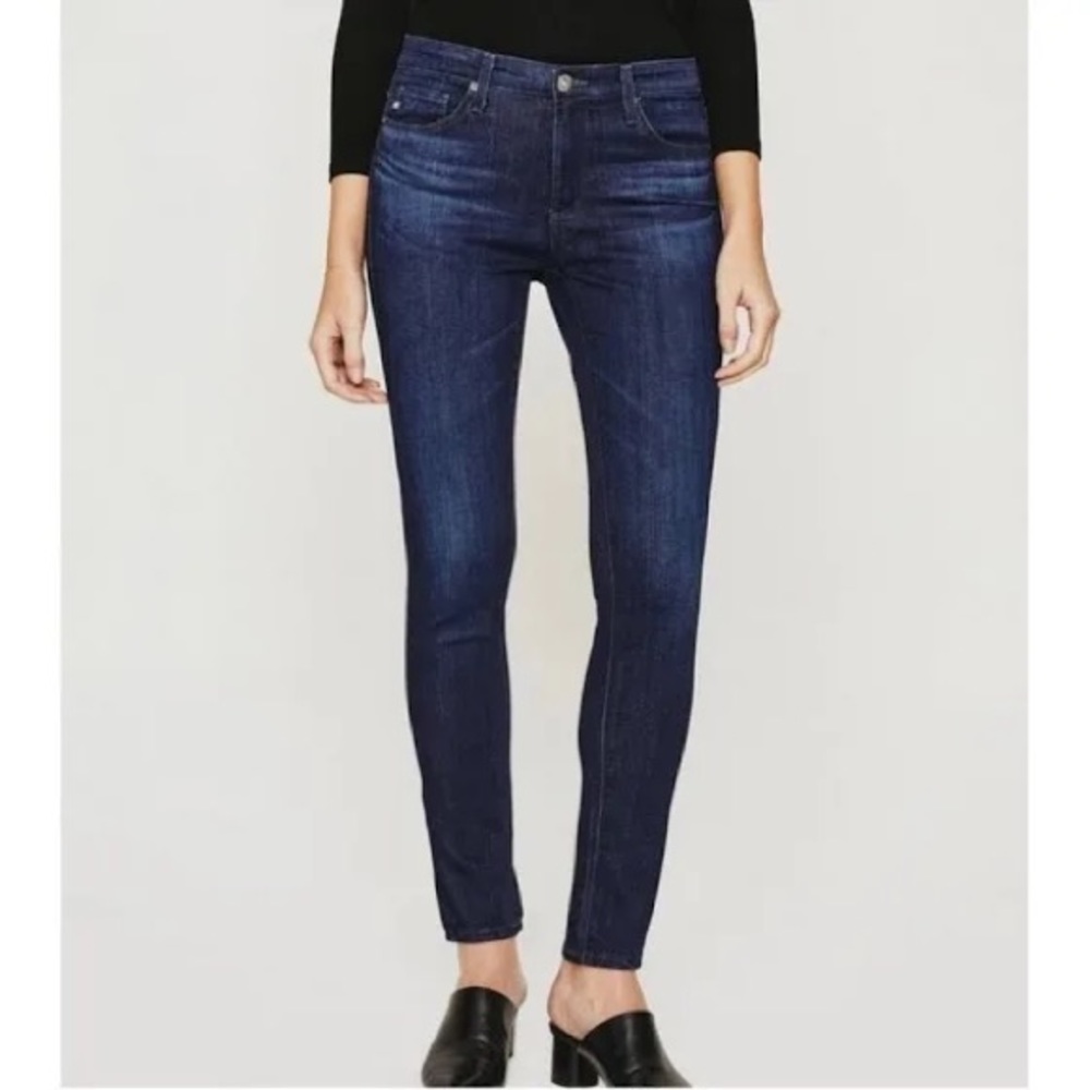 AG The Jegging Super Skinny Fit Dark Wash Jeans size 25